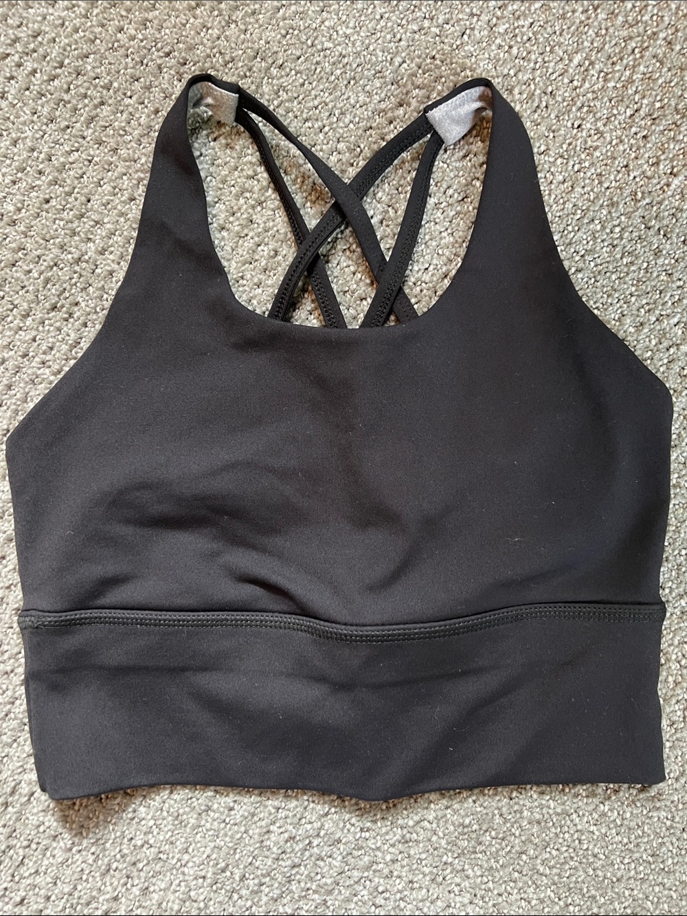 Born Primitive Black Crisscross Sports Bra